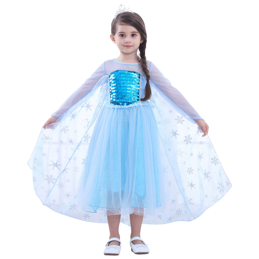 Fancydresswale Frozen Elsa Girl Princess Dress Cosplay costume –  