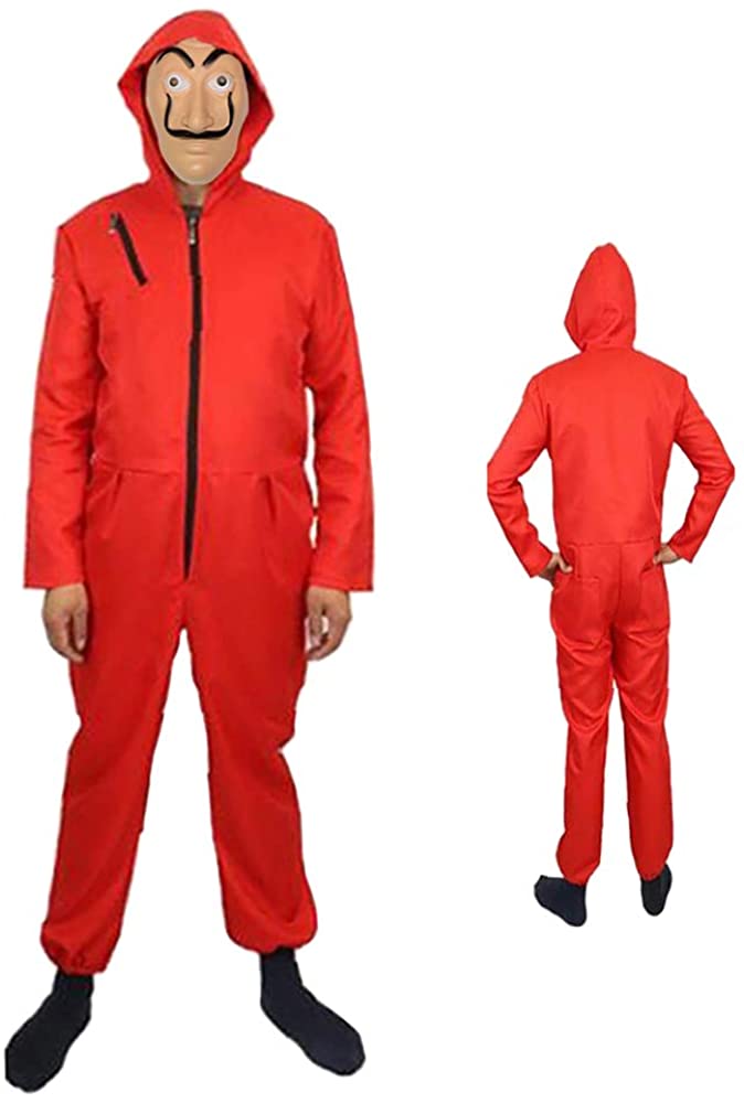 Fancydresswale Money Heist Costume for La Casa De Papel with Mask for –  