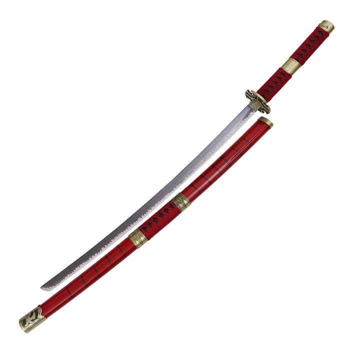 One Piece Zoro Red Katana Sword — Cutting Edge Cutlery Co.