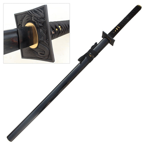 Demon Slayer Tanjiro Kamados Nichirin Blade - Carbon Steel Blade, Wooden  Handle - Length 37 1/2