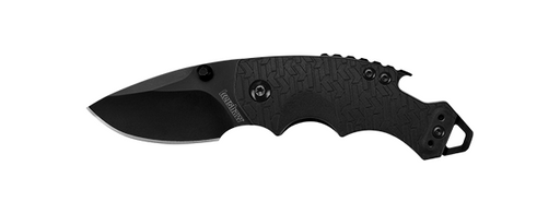 Kershaw 1025 Cinder Keychain Folding Knife 1.4 Stonewashed Blade, Zytel  Handles - KnifeCenter - 1025X