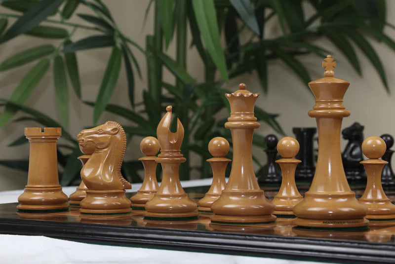 British Chess Company Improved Royal Chessmen, UK 1901/1902 Reproducti –  Staunton Castle