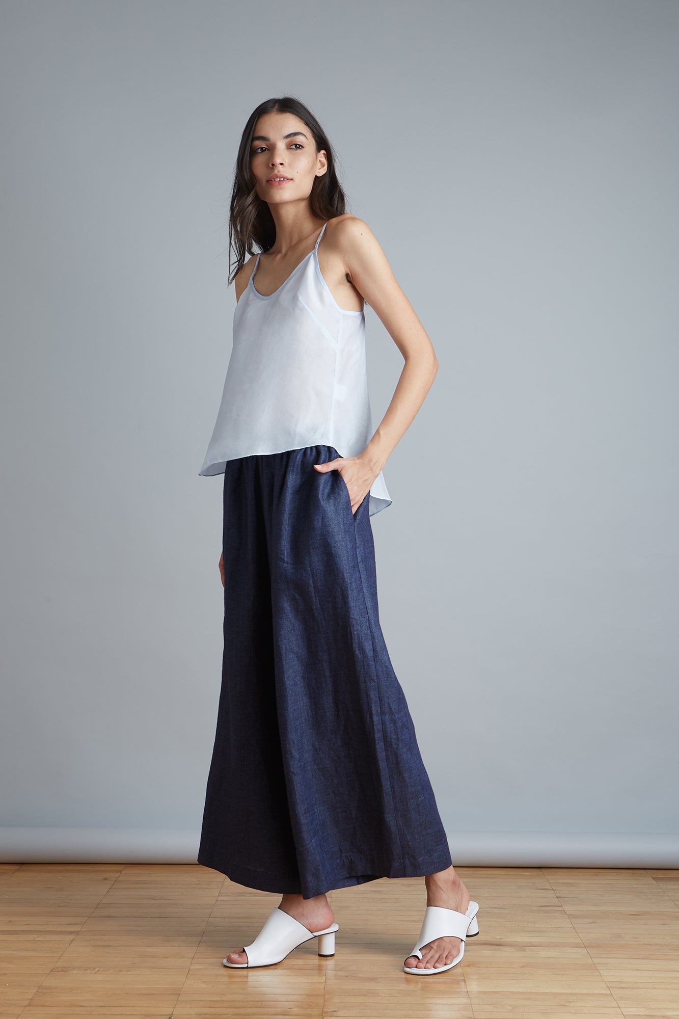 Linen Palazzo Pant For Women – ANOMALY