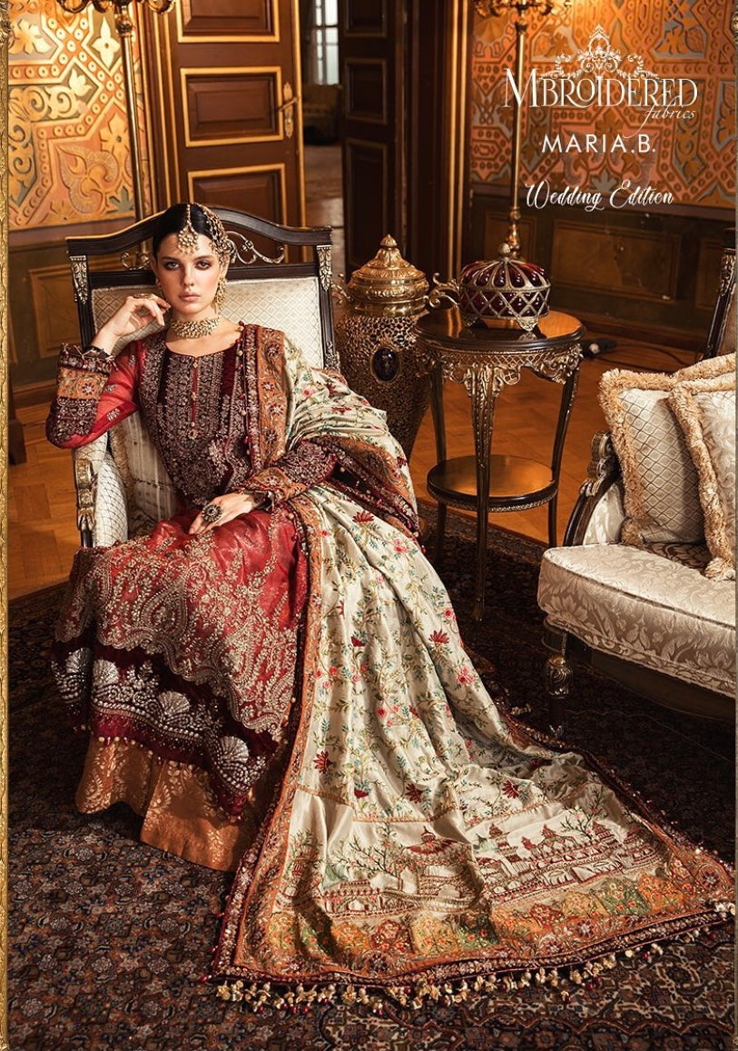 Mbroidered Wedding Edition’ 20 By Maria B Pakistani Designer Clothing 