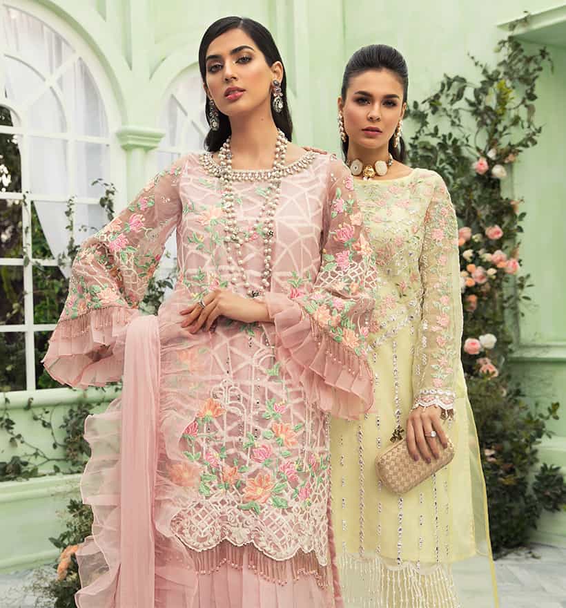 Buy Luxurious Maria B Pakistani Mbroidered Wedding & Lawn Suits 2020 ...