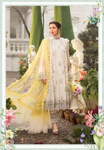 Maria B Lawn 2022 Summer Dresses Collection UK, USA, Online Sale 3A