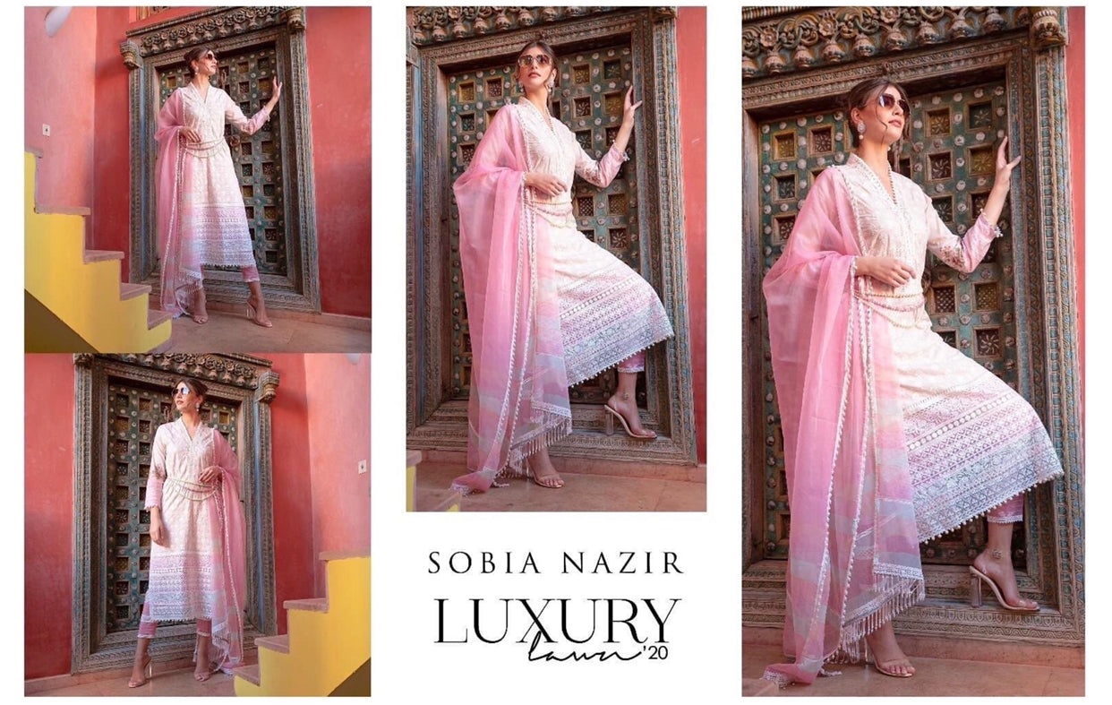 Pakistani designer ready made suits by sobia nazir for Eid wedding 