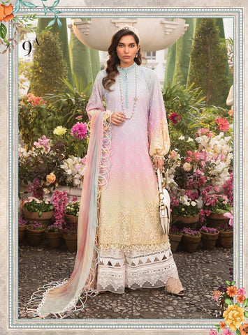 Maria B Lawn 2022 Summer Dresses Collection UK, USA, Online Sale 9A