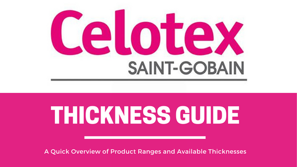 celotex thickness