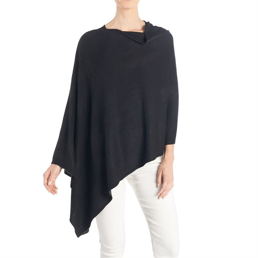 Lightweight Poncho - Black - Ginger Snaps  Co product image