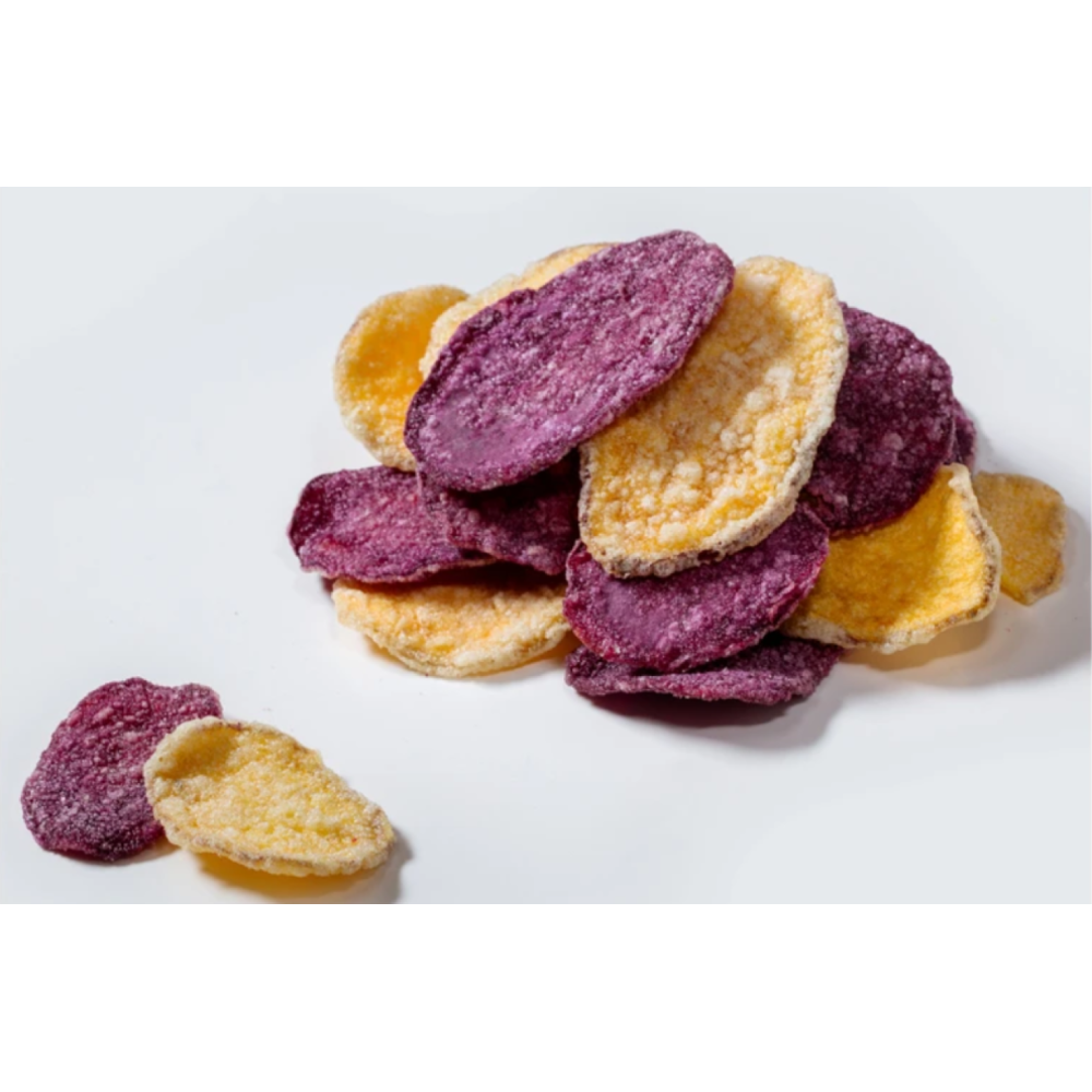 NO BRAND Purple Sweet Potato Chips 160g x 2