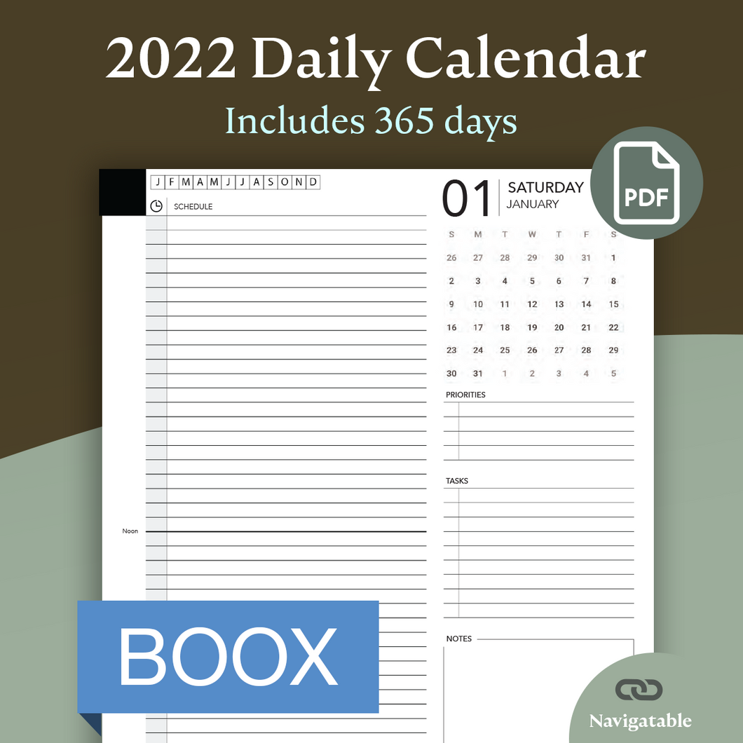 PMO 2022 DAILY CALENDAR #1 - www.isonet.lu