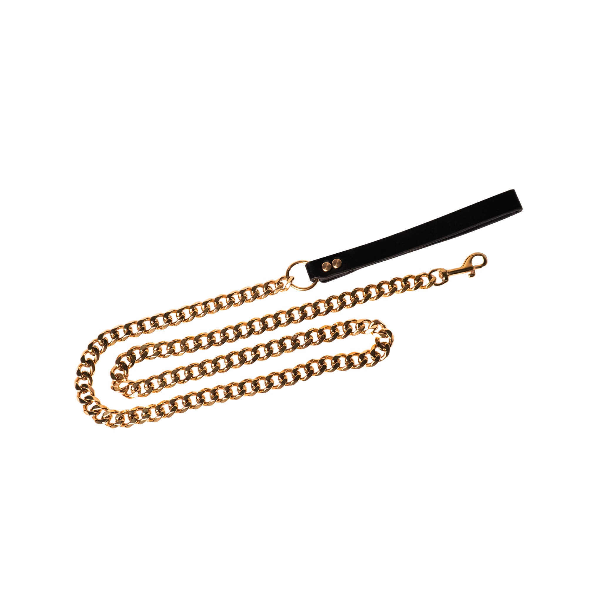 The Ares Leash | Curb Link Leash - BULLY CHAINZ product image