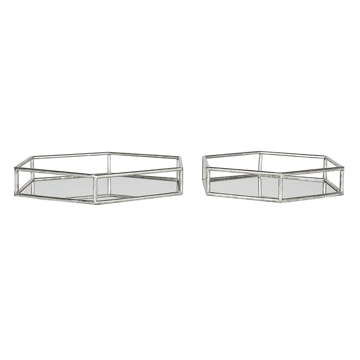 Mirrored Accent Trays (2 Piece Set) – slyinspireme