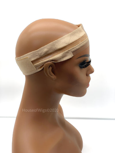 Velvet Wig Grip with Adjustable Band & Swiss Lace – House of WIGS Chicago