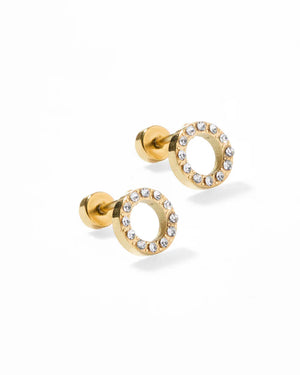 Screwback Stud - Lainey - Gold - Chandler Country Store
