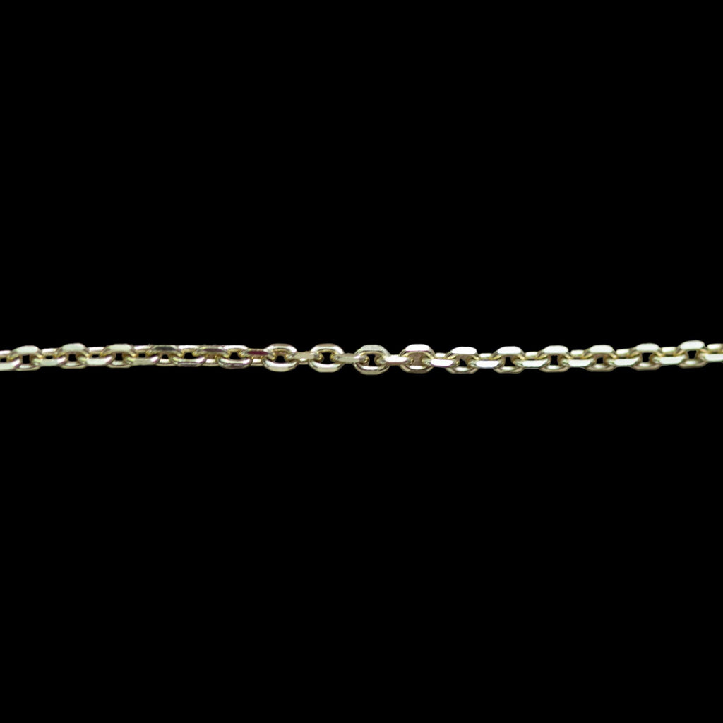 SALT. Fine Jewelry  14K GOLD HOLLOW LINK ROLO CHAIN – SALT. Fine