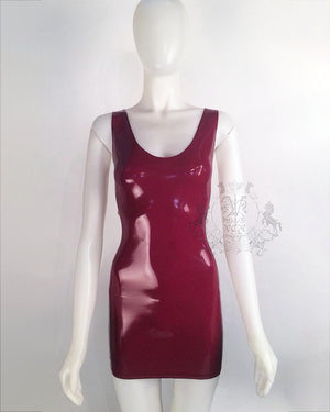 Latex Rubber Tank Dress // Vex Clothing - Vex Inc. | Latex Clothing