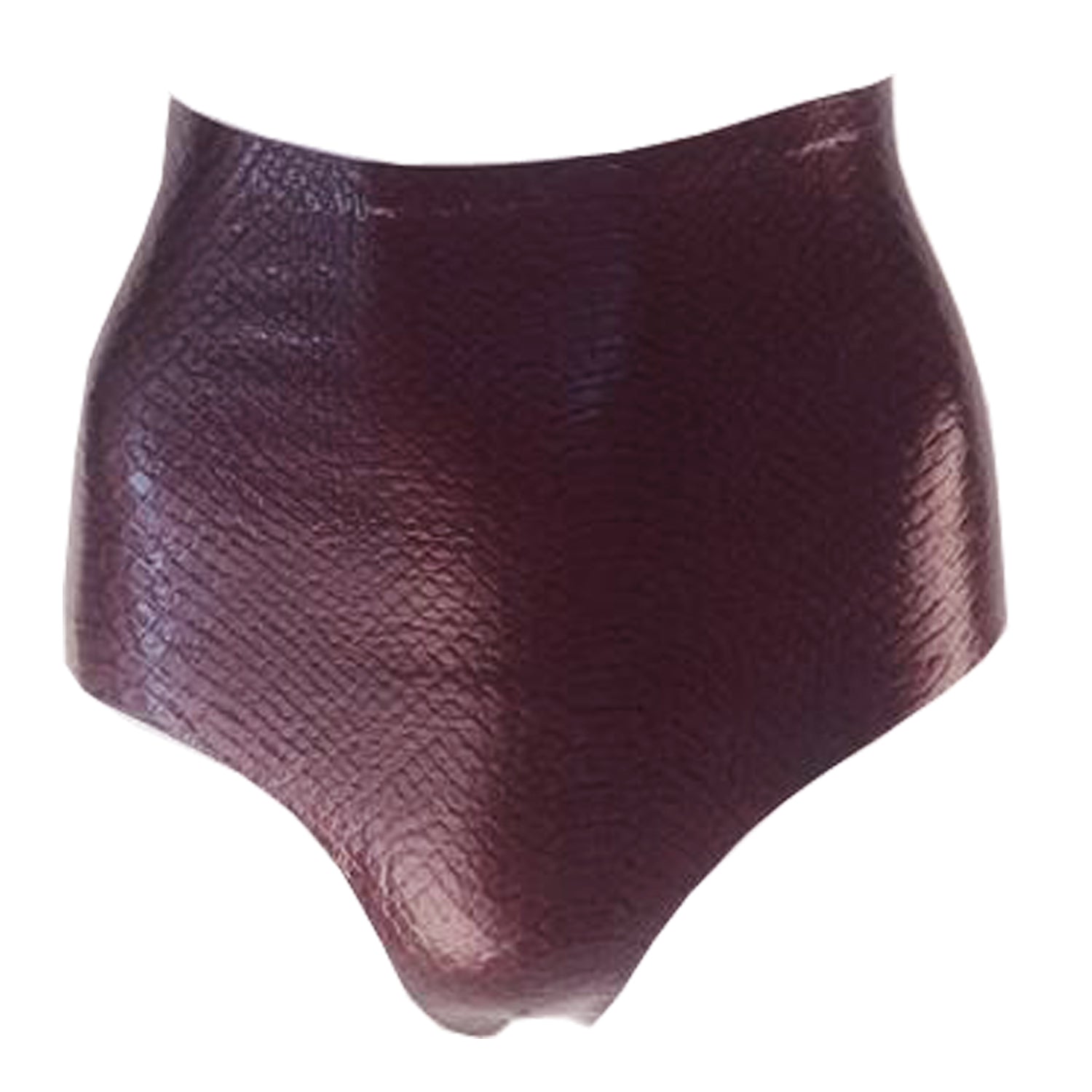 Latex High Waist Pantie - Latex Lingerie by Vex Clothing