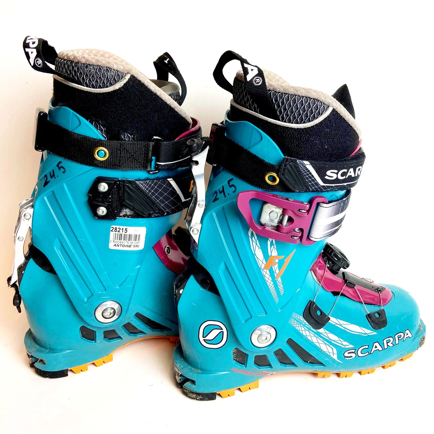 krijgen Laat je zien emotioneel Skischoenen Scarpa F1 (paars) | Mountain Lab