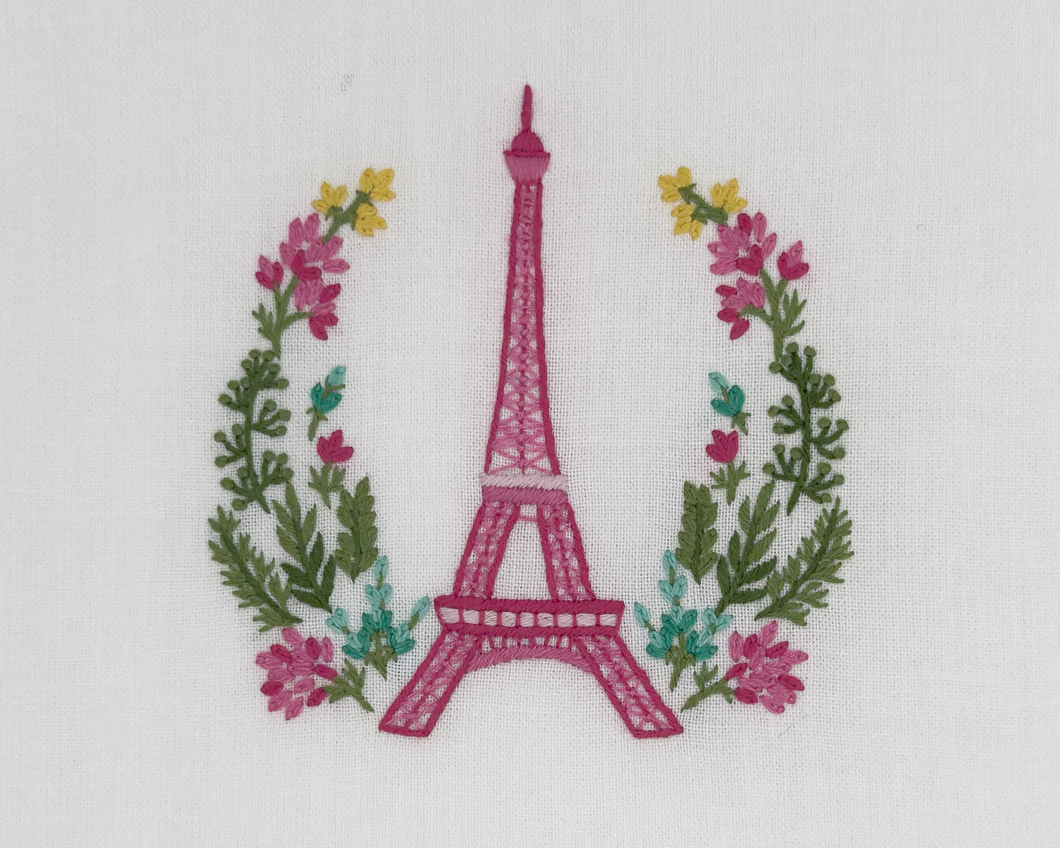 Eiffel Floral Hand Towel