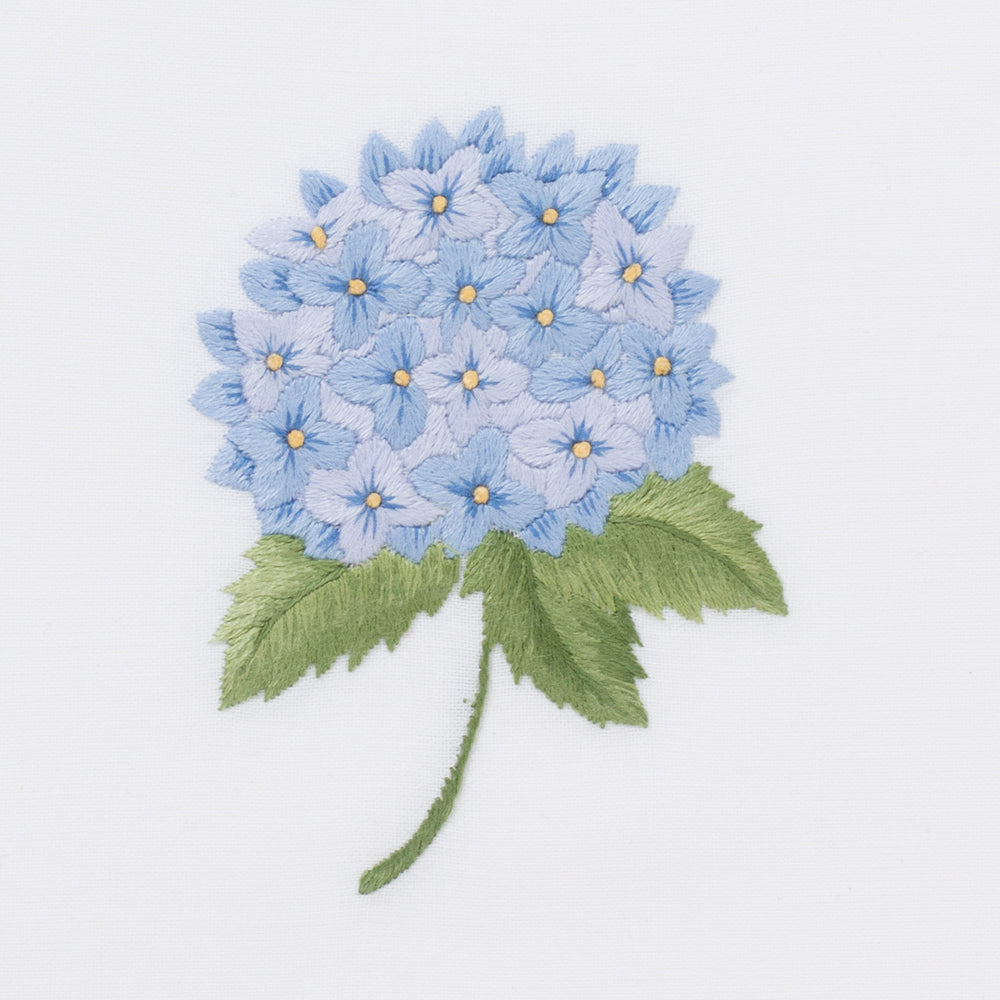 Hydrangea Blue Tissue Box Cover