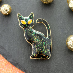 Black Cat Pin/Pendant