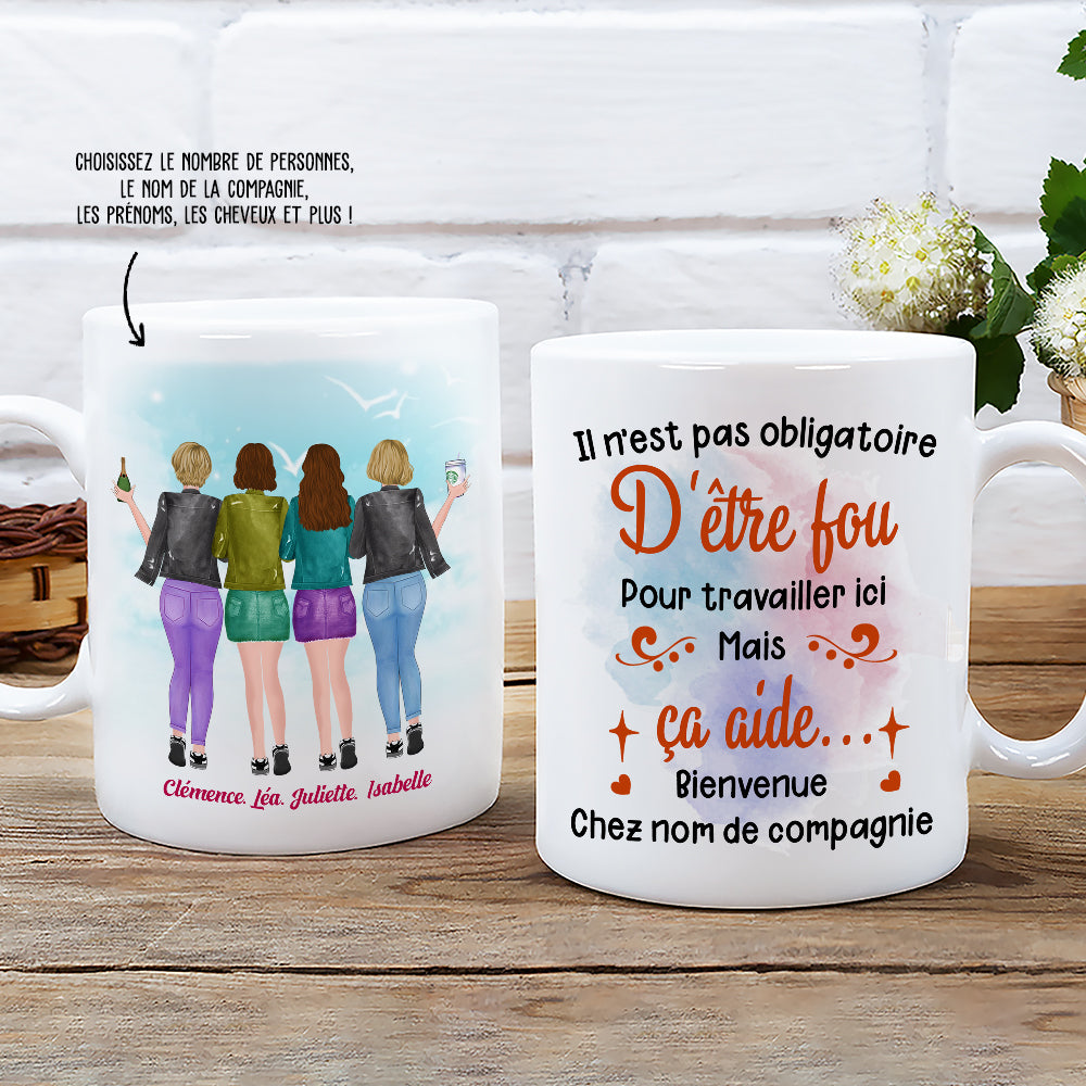 Mug Personnalisé - Ma Sœur De Cœur - TESCADEAUX