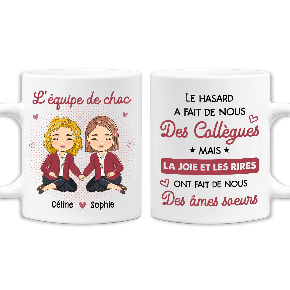 Mug Personnalisé - Dans Le Même Nid, Cadeau Frère, Cadeaux Sœur - TESCADEAUX