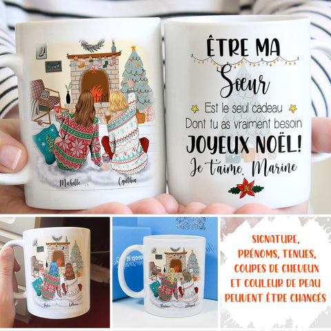 Mug Personnalisé - Toutes Les Femmes Naissent Égales - TESCADEAUX