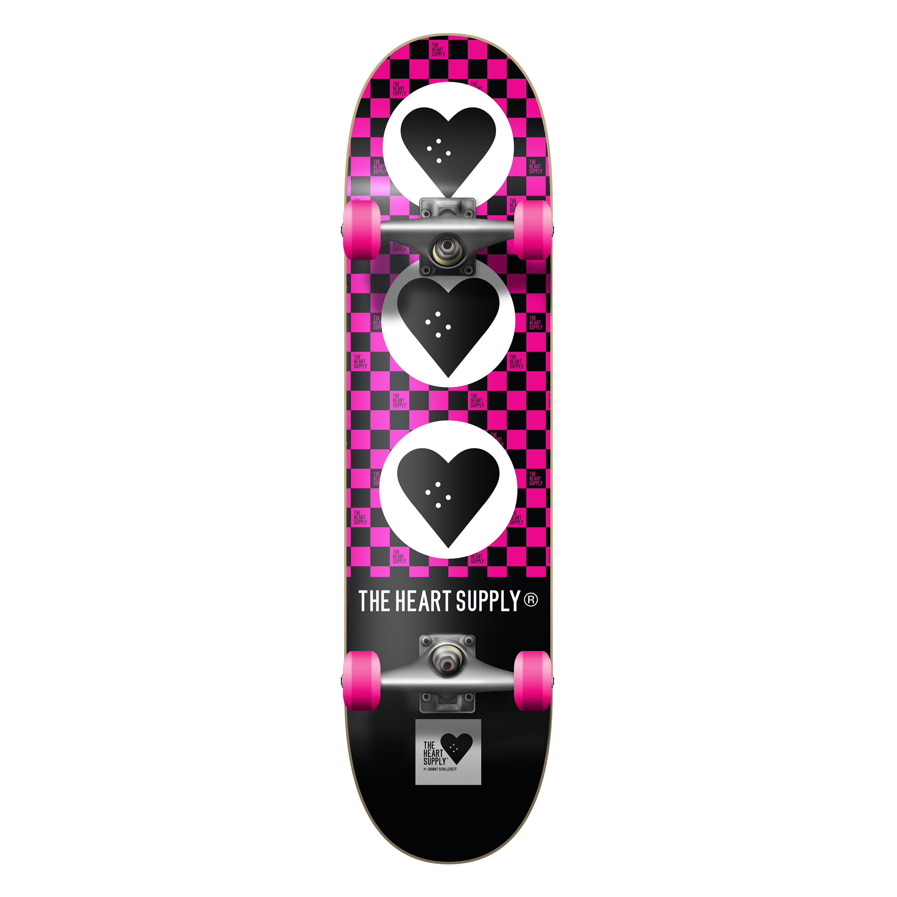 gyldige justering Kammerat Checkerboard Complete Skateboard – The Heart Supply