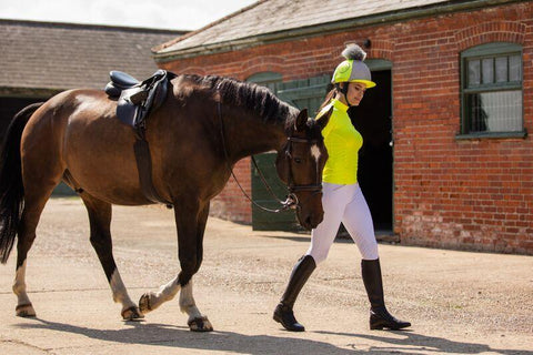 florescent pom pom hat silk and matching baselayer