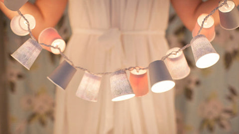 Cup Lights, 5 Eco Friendly Ways to Decorate Your Restaurant for Valentine's Day