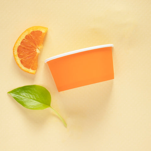 Citrus, Don't Sacrifice Style for Sustainability: Use Colorful Eco Cups!