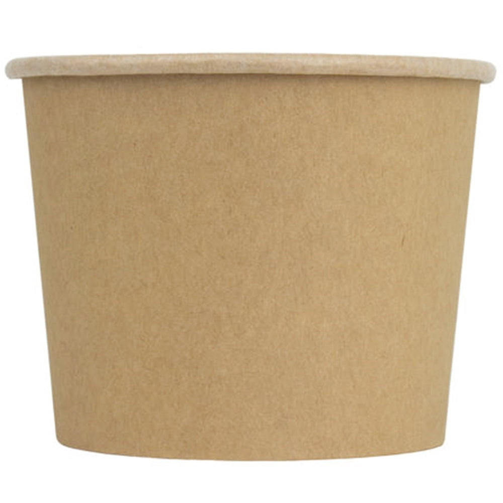 UNIQ® 12 oz Kraft Compostable Cups - Eco Friendly Supplies product image