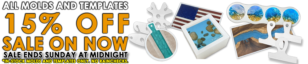 Crafted Elements - Big Silicone Molds, Router Templates & Router Sleds