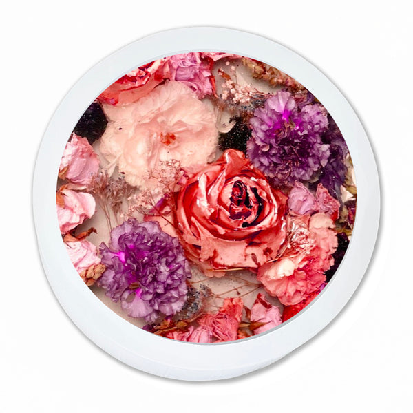 Resin Druzy Flower Bowl using Amazing Silicone Molds 