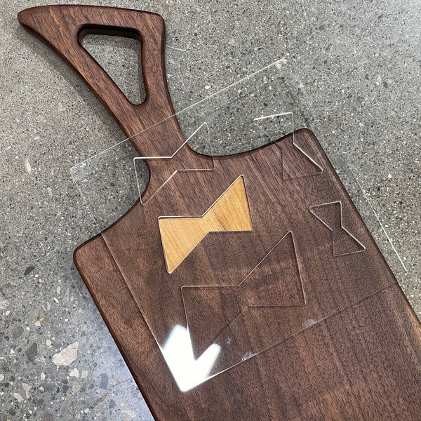 Bow Tie Acrylic Router Template