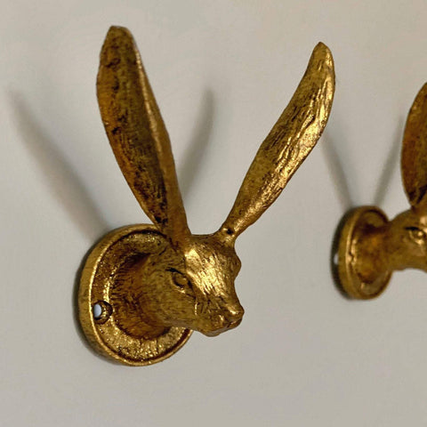 Sass & Belle Gold Rabbit Multi Hook