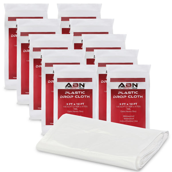 Clear Plastic Sheeting 10 Micron Masking Film ABN 0877/0884_PARENT –