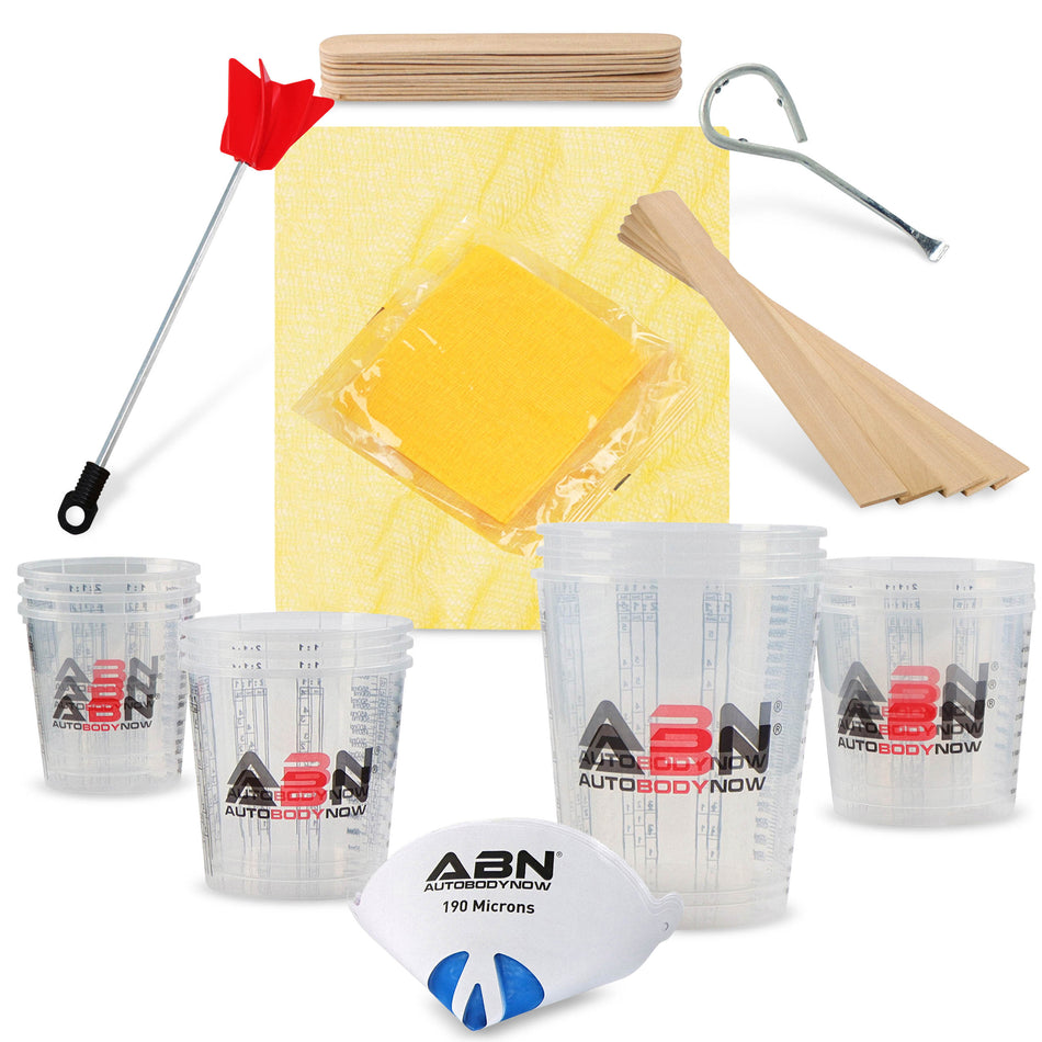  ABN Automotive Paint Mixing Cups 5pc Mixing Pitcher