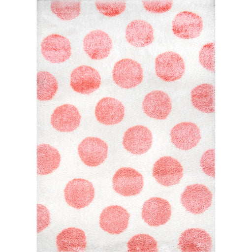 polka dot plush area rug pillowfort