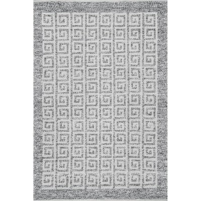 nuLOOM Monogrammed Outdoor Welcome Door Mat, 3x4, Letter U