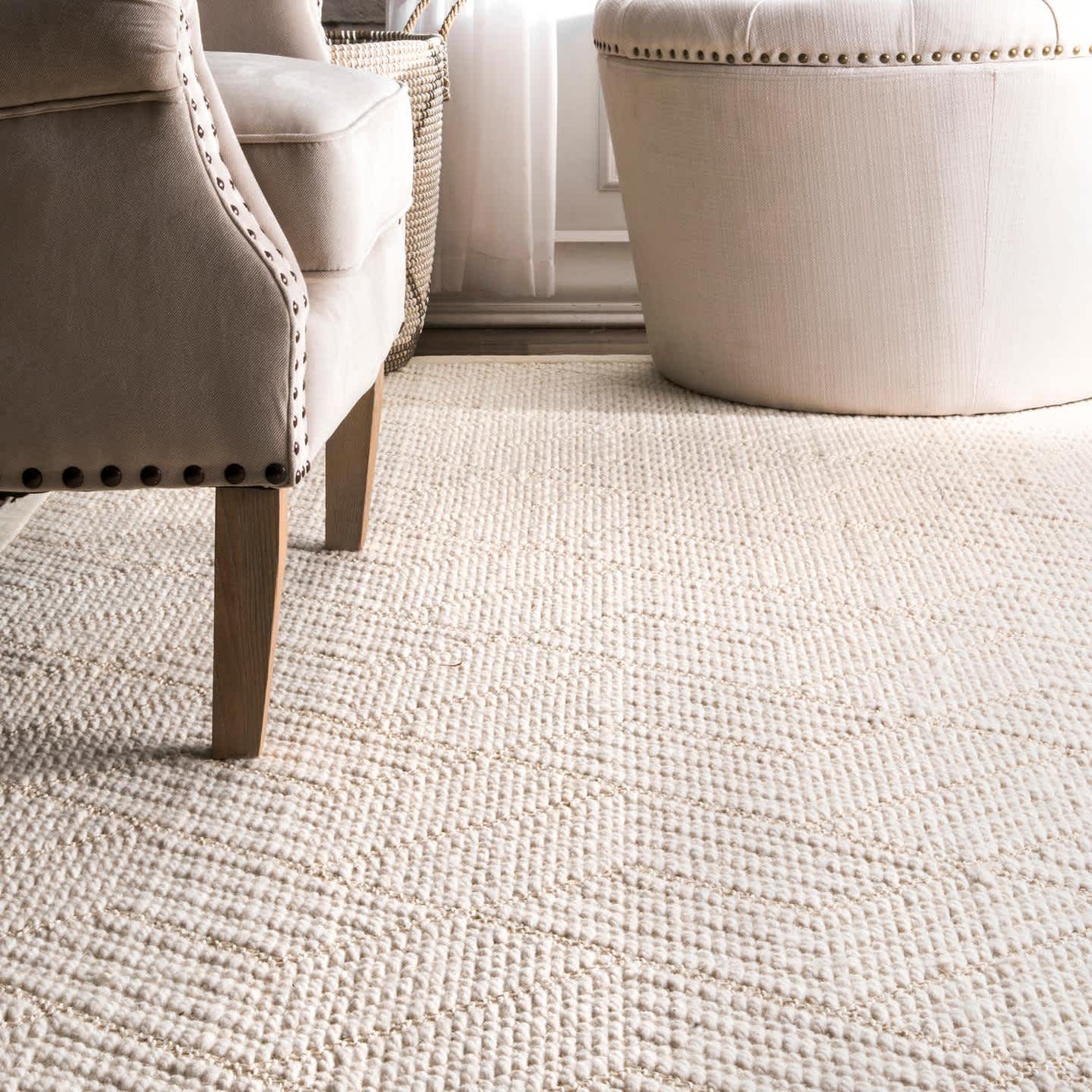 Natural Textured Suzanne Rug — nuLOOM