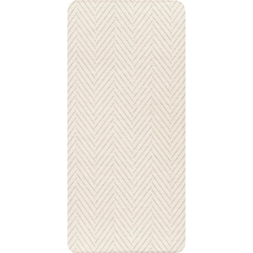 nuLOOM Casual Herringbone Anti Fatigue Kitchen or Laundry Room Comfort Mat, 2x4, Beige