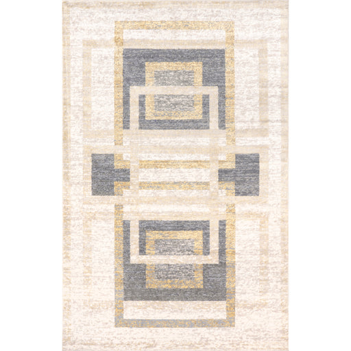 nuLOOM Vanita 9 X 13 (ft) Beige Indoor Geometric Southwestern Area