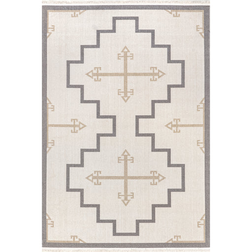 nuLOOM Vanita 9 X 13 (ft) Beige Indoor Geometric Southwestern Area