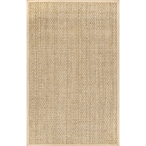 Natural 8' x 10' Hand Braided Jute Oval Rug