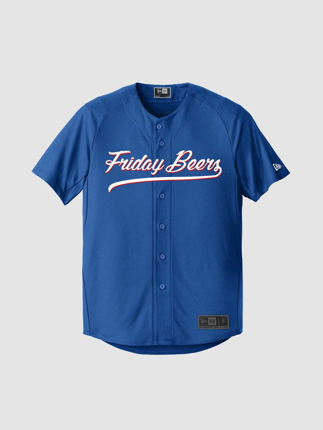 beers baseball jersey