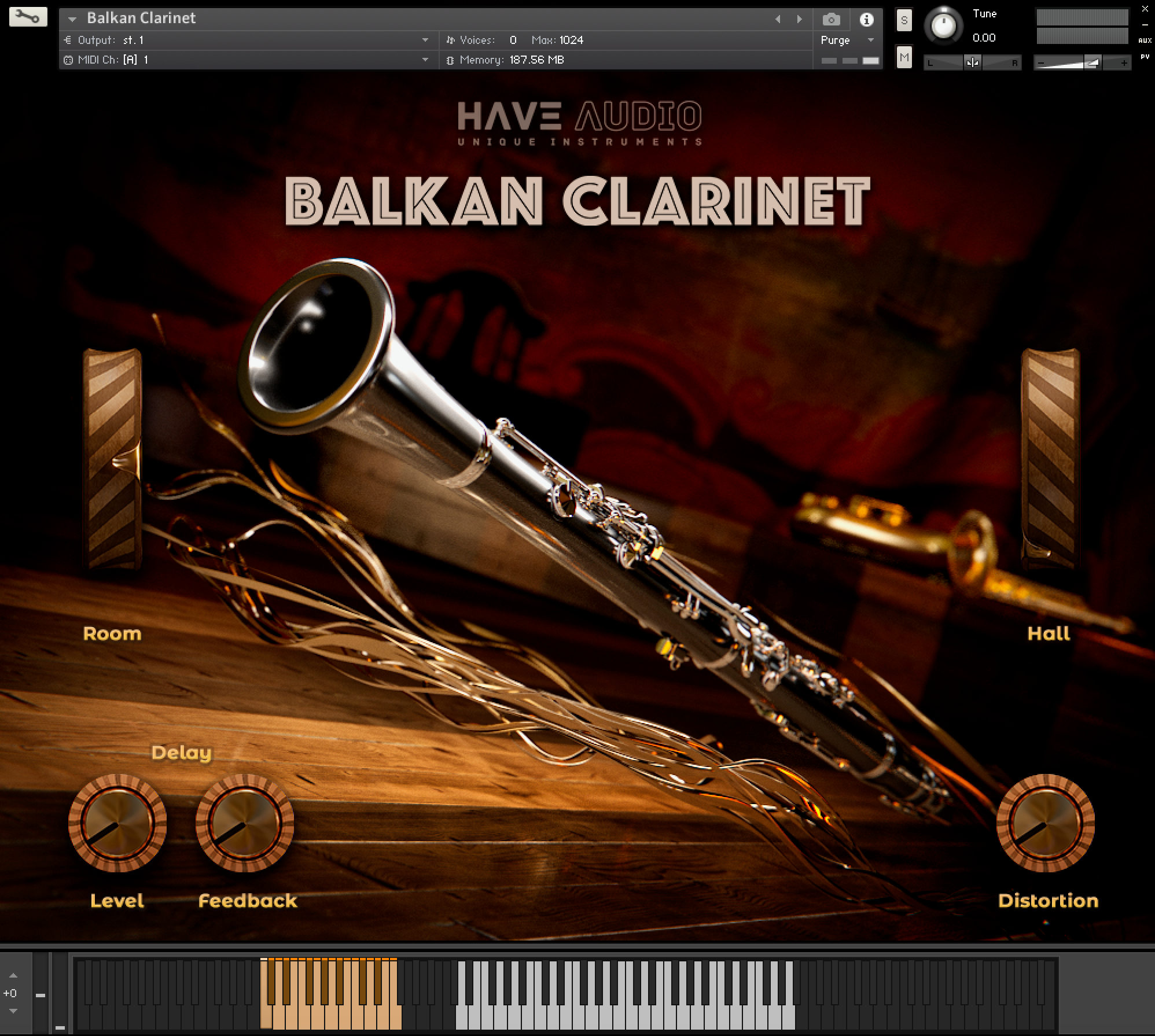 BALKAN CLARINET GUI